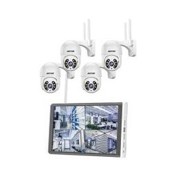 Surveillance JORTAN 4 Caméras Externes 2MP