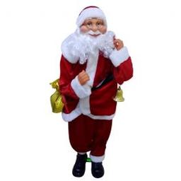 Poupée Papa Noël Électrique Chantant Dansant &