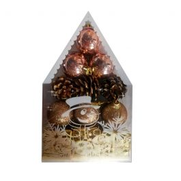 Boule de Décoration Pyramide Pour Sapin