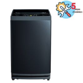 Biolux Lave linge Top MTOP-11S 11 Kg Acier