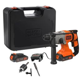 Marteau Perforateur &DECKER SDS+ 18V Sans Fil BCD900E2K-QW