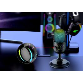 Microphone Gamer Filaire HAVIT GK52 Cardioïde RGB