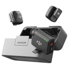 DJI Microphone sans fil Micro Cravate 2TX +1RX + Etui De Chargement