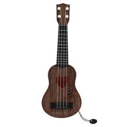 guitare ukulélé pour enfants finition bois Marron