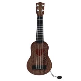 ukulélé-guitare pour enfants Marron
