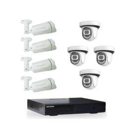Surveillance MIPVISION XDVR 4 Caméras DOME Internes + 4 Caméras Externes 5MP