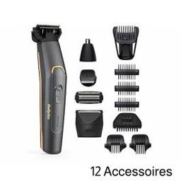 BABYLISS Tondeuse Multi-usages 12En1 Graphite Precision MT987E