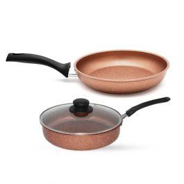 El Gusto By COOK'ART De 3 Pièces Poêle + Sauteuse
