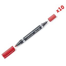 Permanent double pointe STAEDTLER Lumocolor