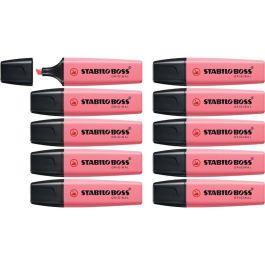 Hugo Boss de 10 Surligneurs STABILO Cherry blossom pink