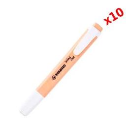 Surligneurs STABILO Swing Cool Pastel Pêche Crémeuse