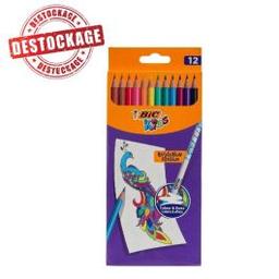 Crayons Couleurs BIC Kids Evolution Illusion