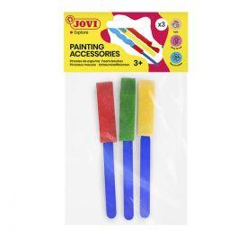 Petits Pinceaux Plats Éponge JOVI Pour modelage