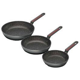 Techwood De 3 Poêles 18cm,22cm&26cm