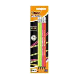 crayons à papier BIC sans bois Fluo