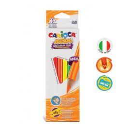 Crayon de couleur CARIOCA Néon Maxi