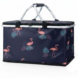 Panier Pique-Nique Isotherme Pliable Pour Plage Marine