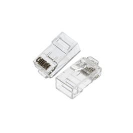 Paquet de 100 Connecteurs RJ45 Cat6 Transparent