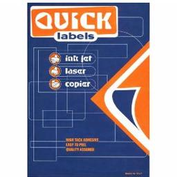 QUICK LABELS A4 4 105 x 148 mm