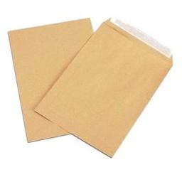 PIGNA Pochettes kraft 370 x 450 mm Strip 90gr