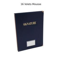 Parapheur De Signature RIBAT De 16 Volets Mousse