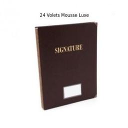 Parapheur De Signature RIBAT De 24 Volets Mousse Luxe