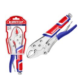 PINCE A ETAU MACHOIRE COURBEE 250 EMTOP ELPRCJ1001