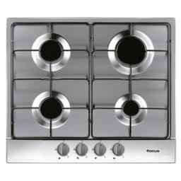 Focus de cuisson gaz F401X 4 Feux 60cm Inox