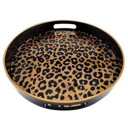 Servir Plateau Tigre Forme Ronde