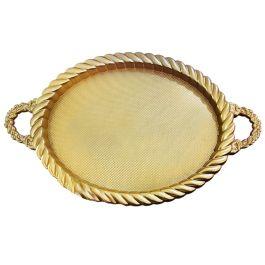 Oval Plateau Dhrifa Lux Doré
