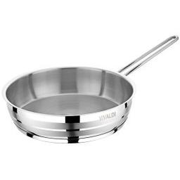 VIVALDI Poêle 26 cm 18 10 Inox
