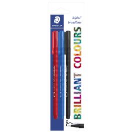 Pochette de 3 stylo STAEDTLER 0,8 mm