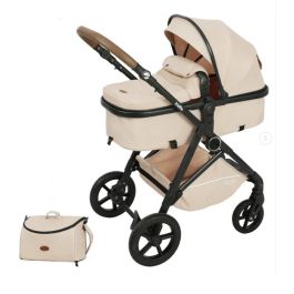 Poussette Convertible Landau KIDILO K08 Beige