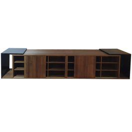 Toscane Avec Porte Coulissante + 2 Étagères & Niche