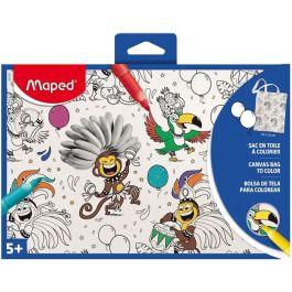 Maped Sac à toile à colorier CREATIV Assortis