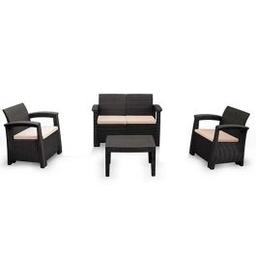 Salon de jardin SOFPINCE Syphax 4 places