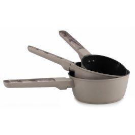 Casseroles Antiadhésives Baroly 14, 16 18 cm Taupe
