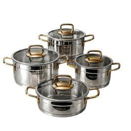 Faitouts Sedef VIVALDI 16cm,20cm&24cm Inox &