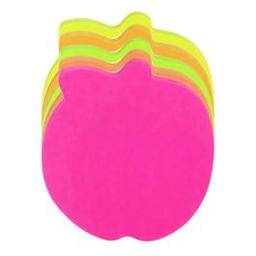 Apple Stick Notes Fluo 100 Feuille 5 Couleur Y125-A