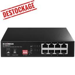 Switch de Bureau EDIMAX EDES-1008PHE V2 8 ports
