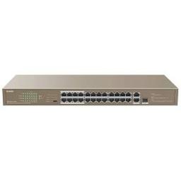 Switch TENDA TEF1126P Rackable 24FE+2GE 1SFP
