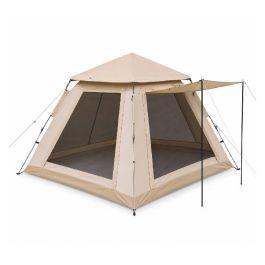 Familiale Tente Automatique 6 Places 210 × 210 × 140 cm Beige