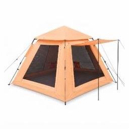 Familiale Tente Automatique 4 Places 210×210×140 cm Clair