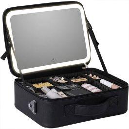 Maquillage Trousse avec Miroir LED