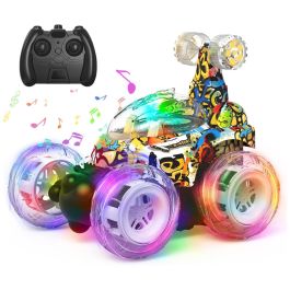 Jouet Voiture Stunt Car 360° Rotation pour Enfant