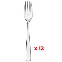Fourchettes De Table Série Zephir WINOX 12 Pièces Inox 18 10