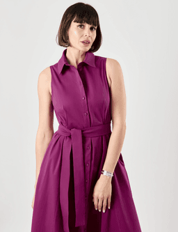 Sana Dress Robe chemise longue en coton Ms. Marion