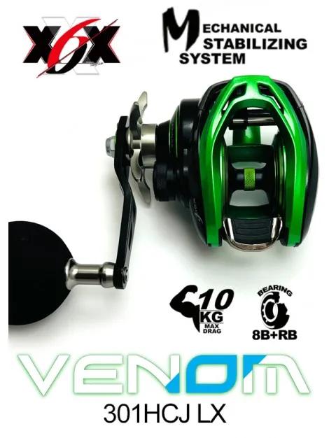 VENOM X6X 301-HCJ 8+1BB SLOW PITCH