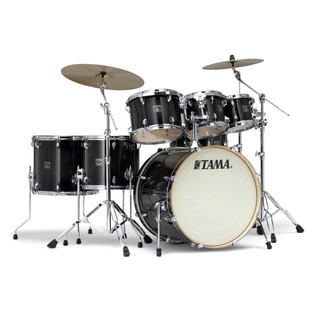 TAMA VD72RVS-BCB, Silverstar Custom 7 fûts (Cymbales &