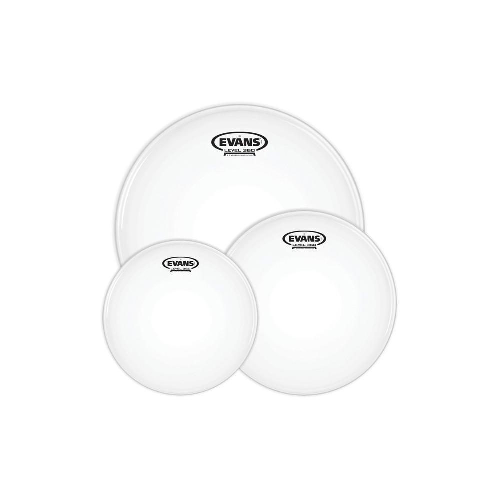 Evans ETP-G1CTD-R, Pack de Peaux de toms G1 Rock Sablées